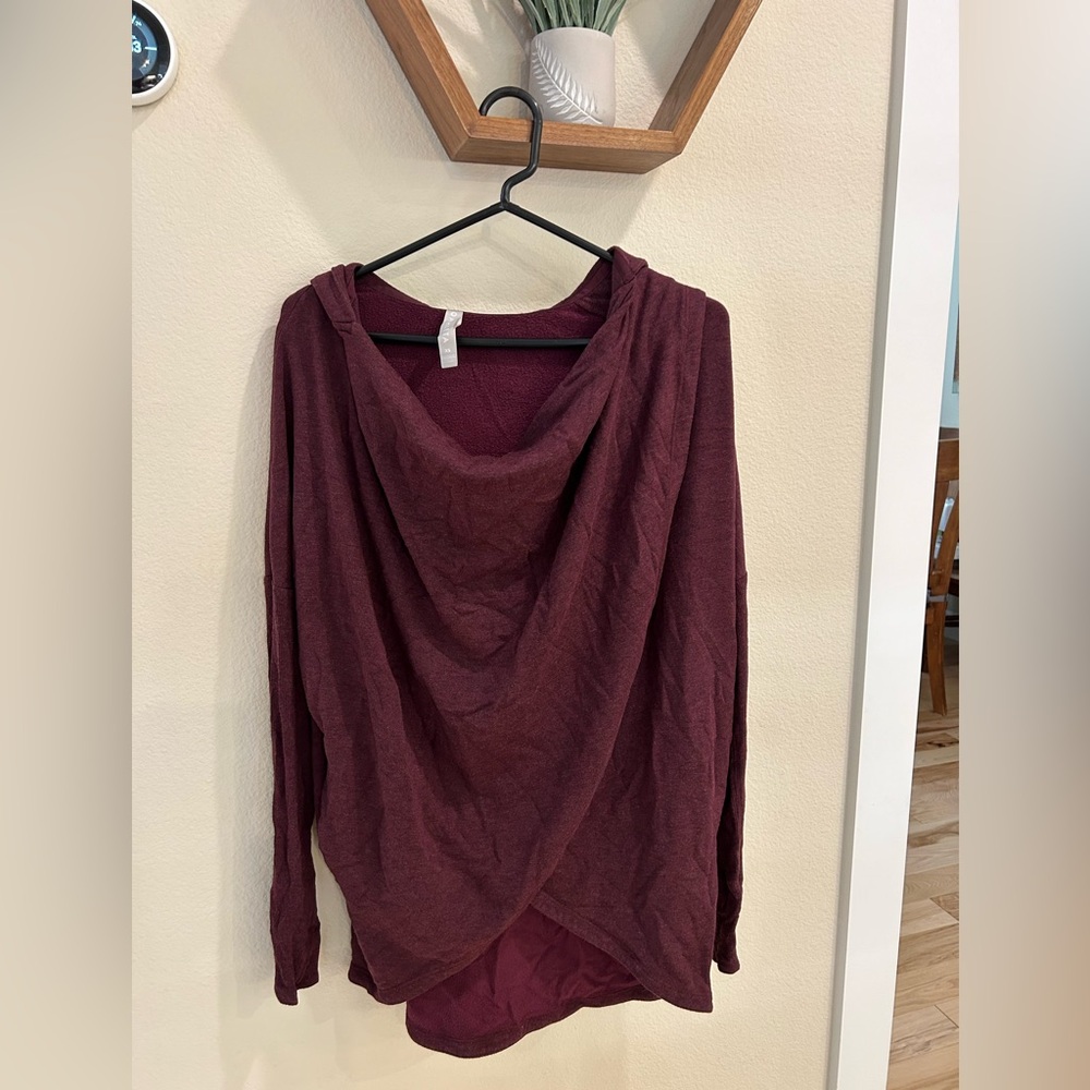 Athleta xs purana wrap sweater